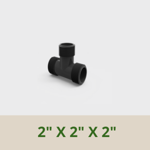 Plastic Connectors 2" X 2" X 2"