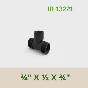 Plastic Connectors ¾" X ½ X ¾"