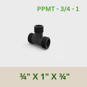 Plastic Connectors ¾" X 1" X ¾"