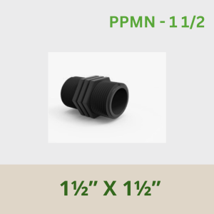 Plastic connectors 1½” X 1½”