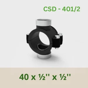 Double Clamp Saddle (Bolted) 40 x ½'' x ½''