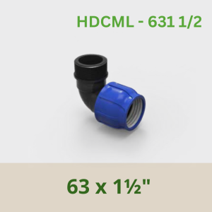 Coupling Male Elbow 63 x 1½"