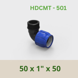 Coupling Male Tee 50 x 1" x 50