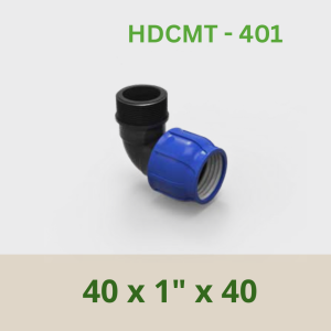 Coupling Male Tee	40 x 1" x 40