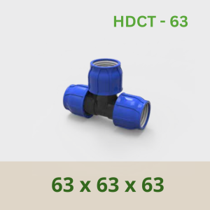 Coupling Tee 63 x 63 x 63