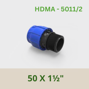 Male Adaptor 50 X 1½"