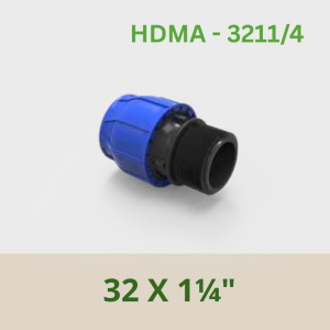 Male Adaptor 32 X 1¼"