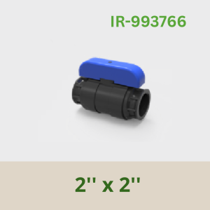 PP Female-Female Ball Valve	2'' x 2''