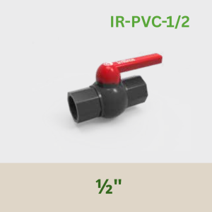 PVC Ball Valve	½"