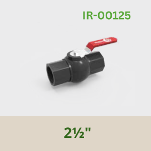 Steel Arm Pvc Ball Valve 2½"