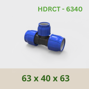Reducing Coupling  Tee 63 x 40 x 63